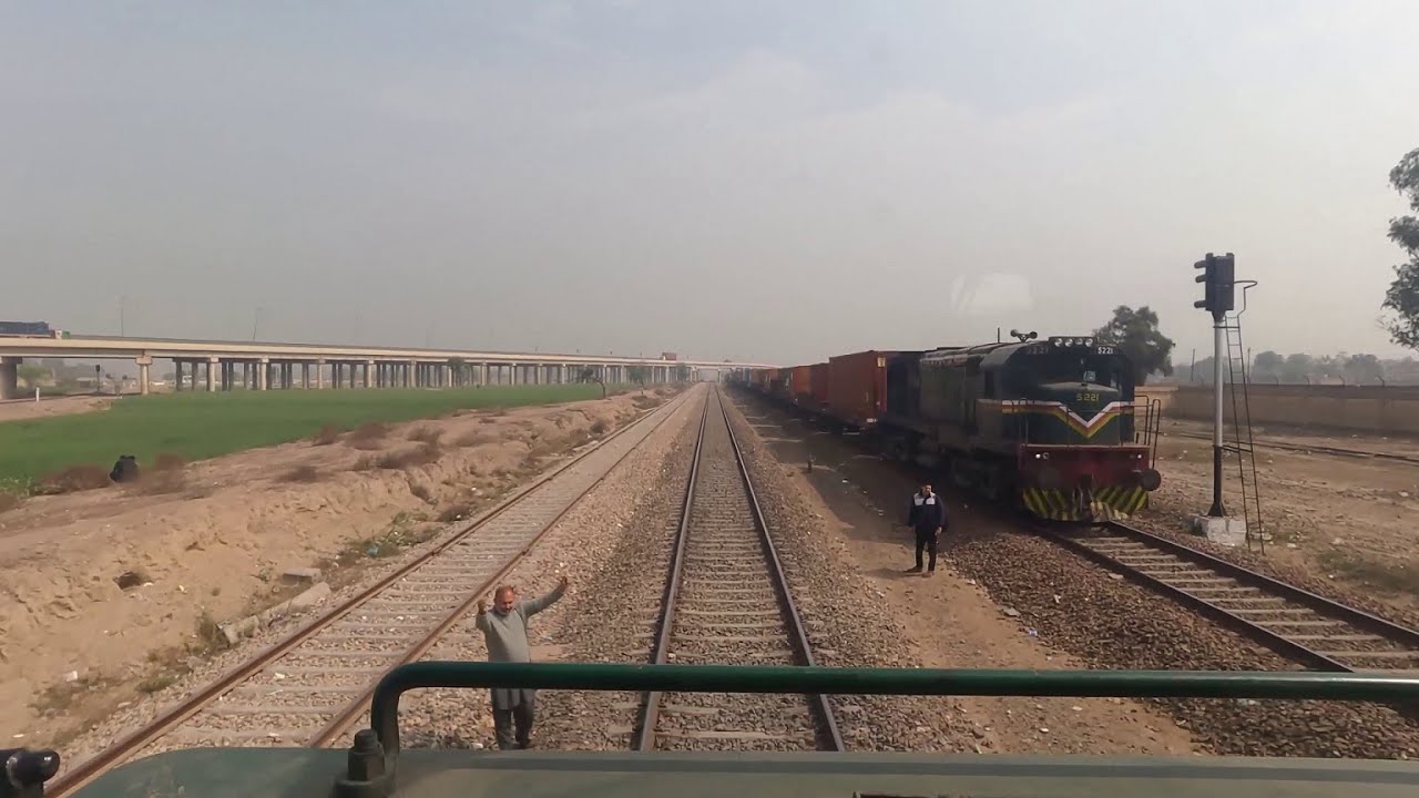 Live View from Locomotive Cab of Fastest train insane view from Front of Train