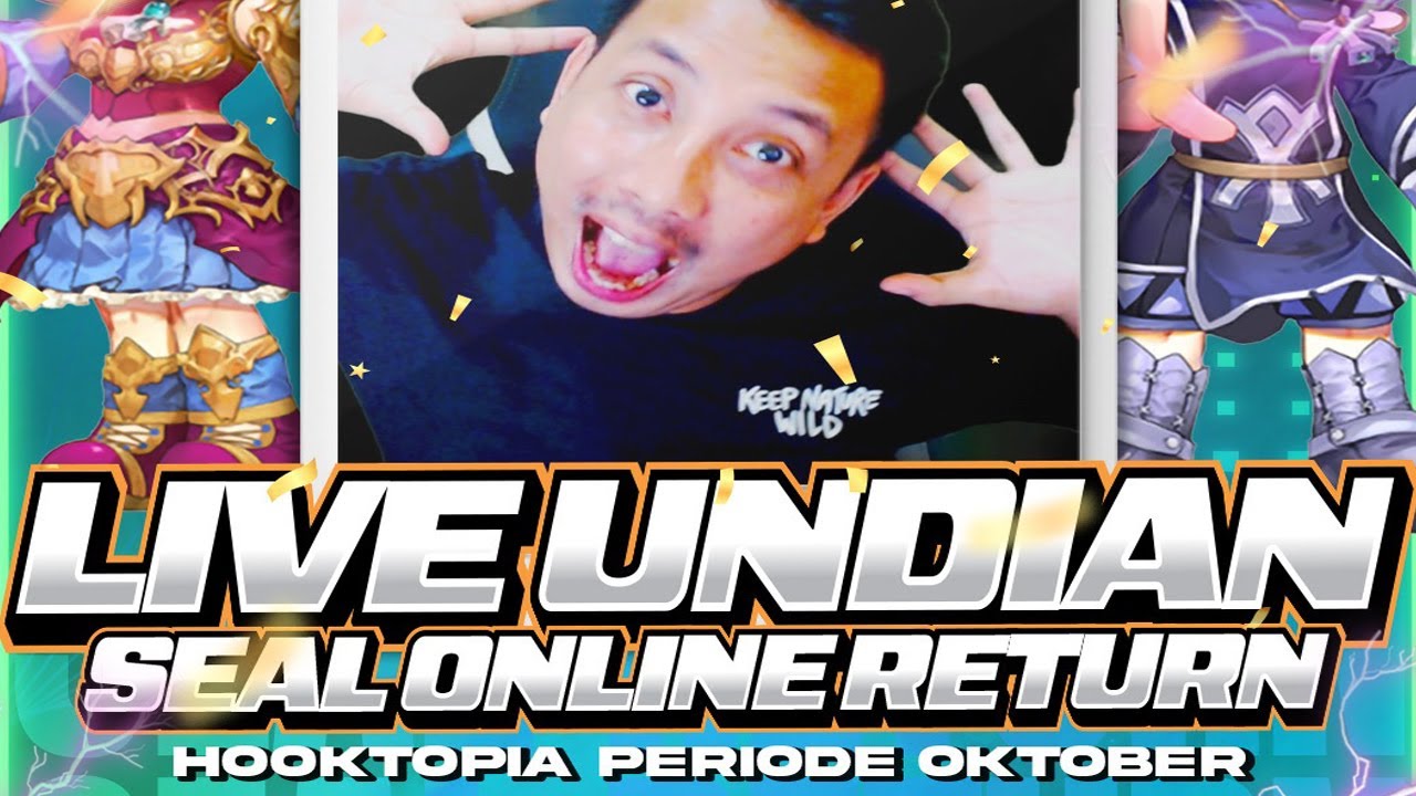 🔴LIVE RAFFLE EVENT HOOKTOPIA VAGANZA OKTOBER| SEAL ONLINE RETURN