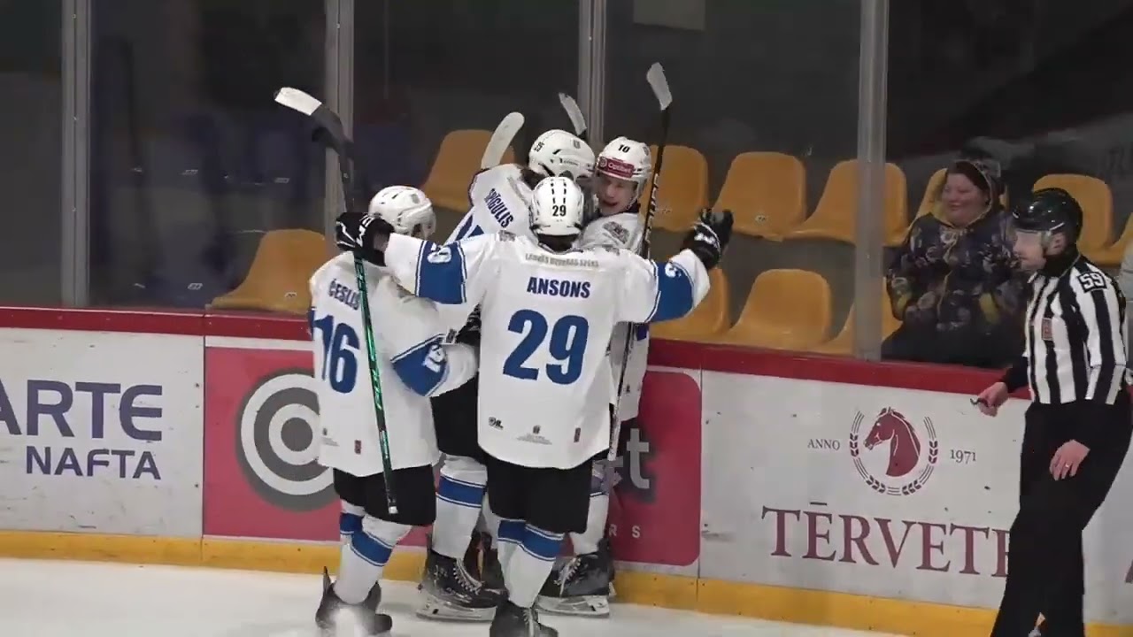Optibet Hokeja līga. HK Zemgale/LBTU - Rīgas HS. Spēles labākie momenti. (11.03.2026.)