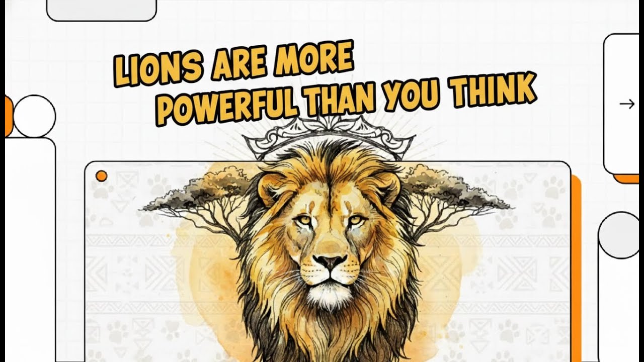 Lions Are More Powerful Than You Think | Amazing Lion Facts