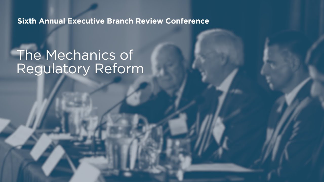 The Mechanics of Regulatory Reform [EBR6]