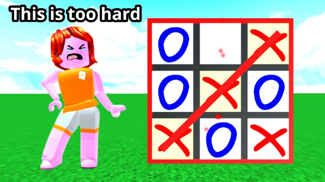 Roblox tic-tac-toe…