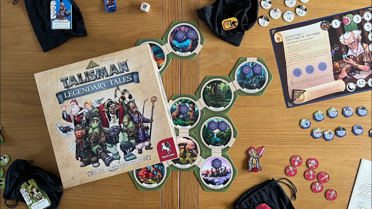 Playthrough - Talisman Legendary Tales Adventure 1 Chapter 1 