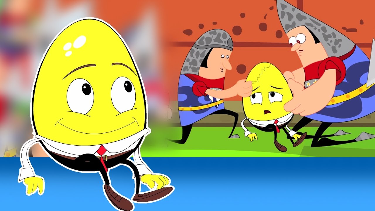 Humpty Dumpty assis sur un mur | Comptines pour enfants | enfants Rimes | Preschool Songs