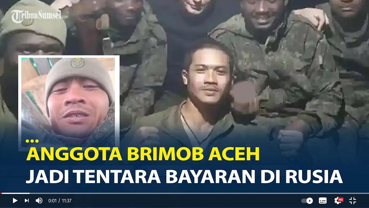 Penjelasan Polda Aceh Anggota Brimob Aceh Jadi Tentara Bayaran di Rusia