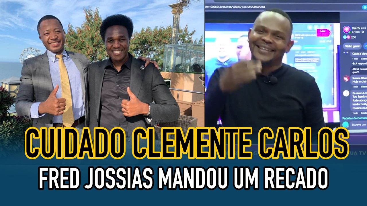 CLEMENTE CARLOS FEZ LIVE COM VENANCIO MONDLANE E FRED JOSSIAS MANDOU UM RECADO PARA ELE