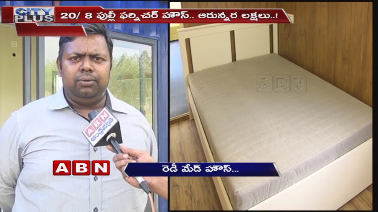 Best Container Homes by FAMECO Companies in Hyderabad | ABN Telugu
