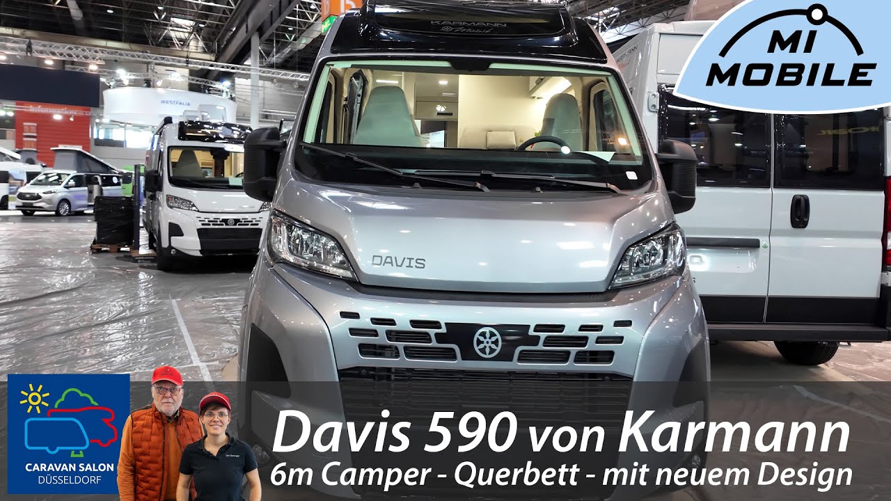 🔴Neues Design, Klassisch kompakt: Karmann Davis 590 im Innenraum-Check | Caravansalon Düsseldorf