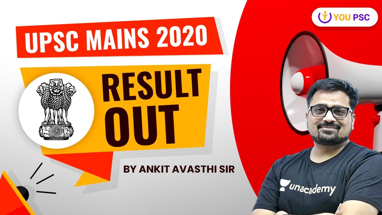 UPSC CSE MAINS 2020 | Result is Out | Ankit Avasthi | #UPSC #IAS #UPSCRESULT2020