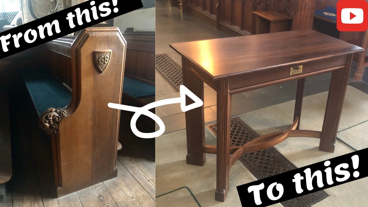 making a church table!