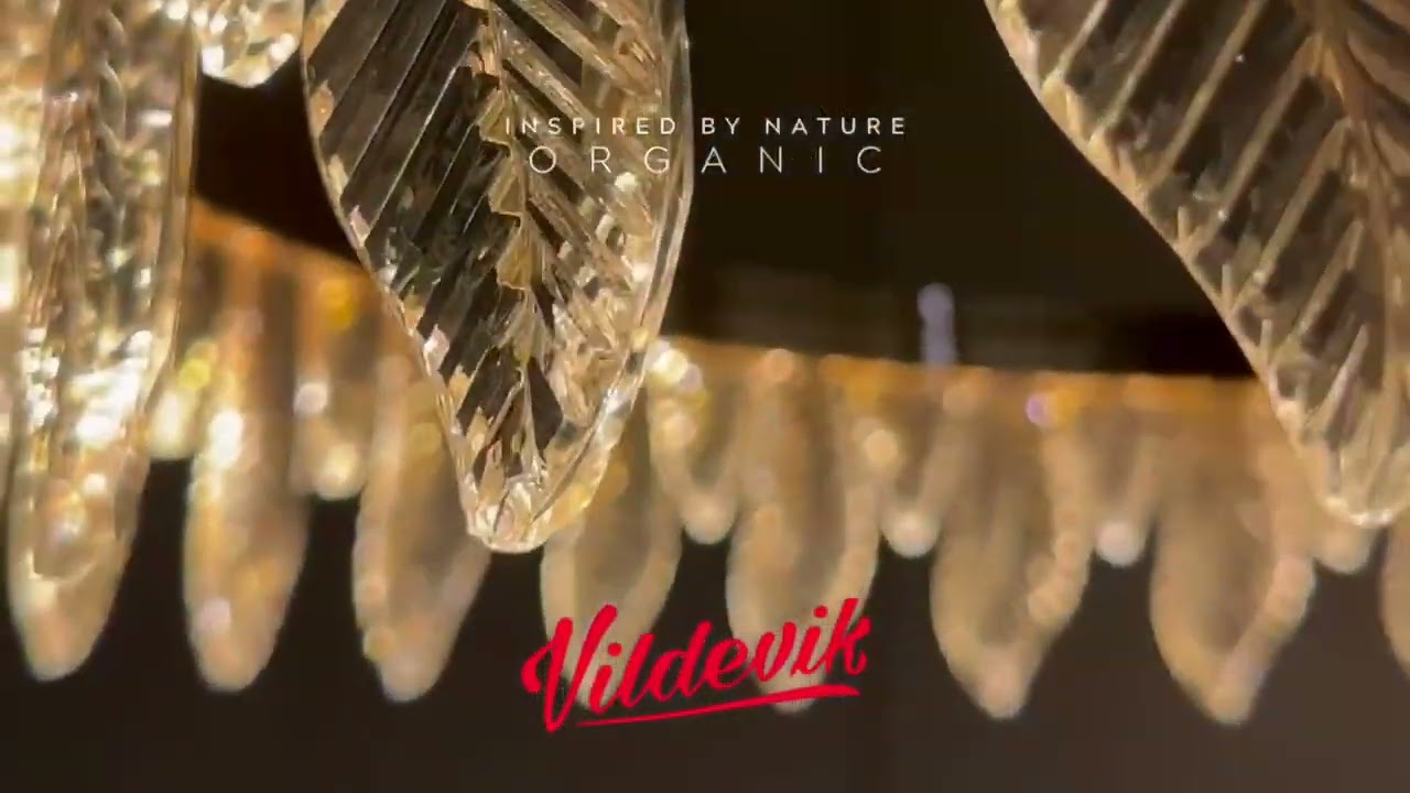Lamp Crystal led Organic from vildevik