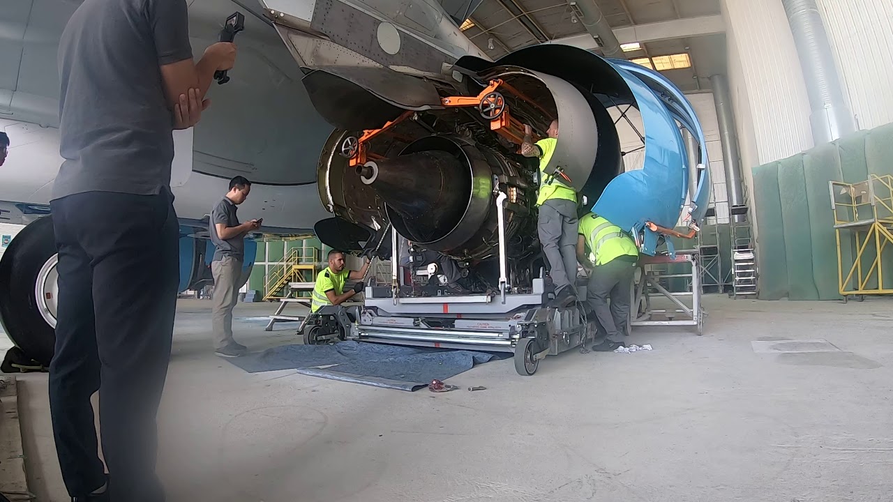 Removal LEAP1A Engine A321 NEO