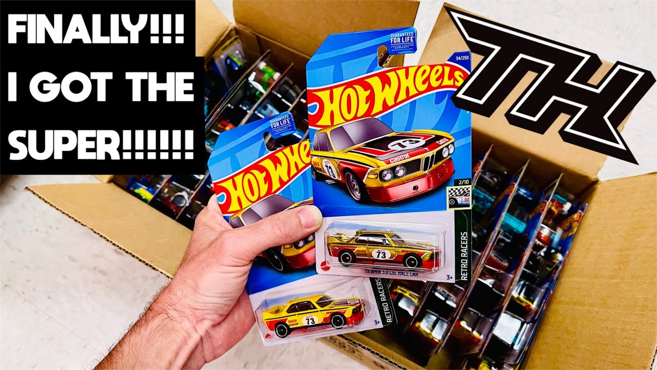 I FOUND THE HOT WHEELS B CASE SUPER TREASURE HUNT FOR FREE!!! &lsquo;73 BMW 3.0 CSL RACE CAR.