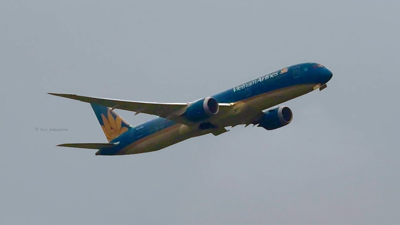 Emergency landed Vietnam Airlines and 5minutes plane spotting from Kolkata Airport/aviation videos