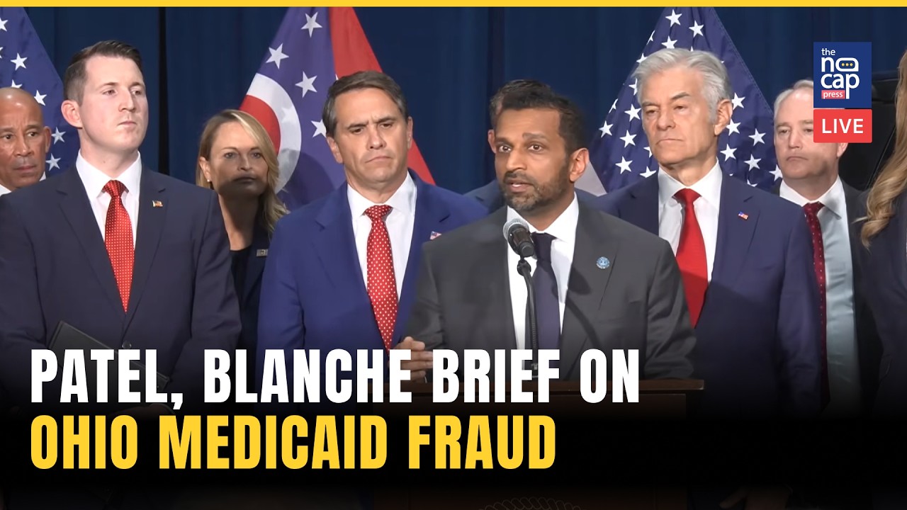 Live: FBI Director, DOJ Officials Reveal Details Of Medicaid Fraud In Ohio, '14 People Accused Of..'