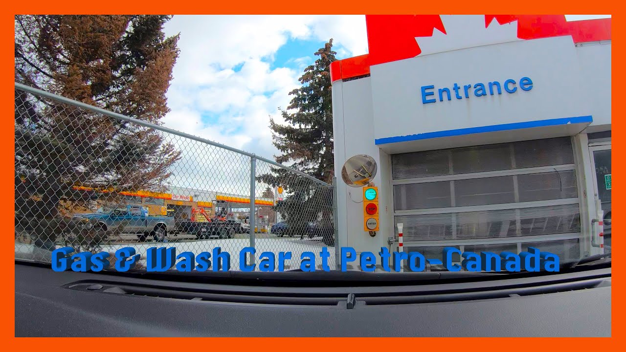 Fill Up Gasoline and Wash Car 🚗 💦 ⛽️ 😊 #carwash #gasstation
