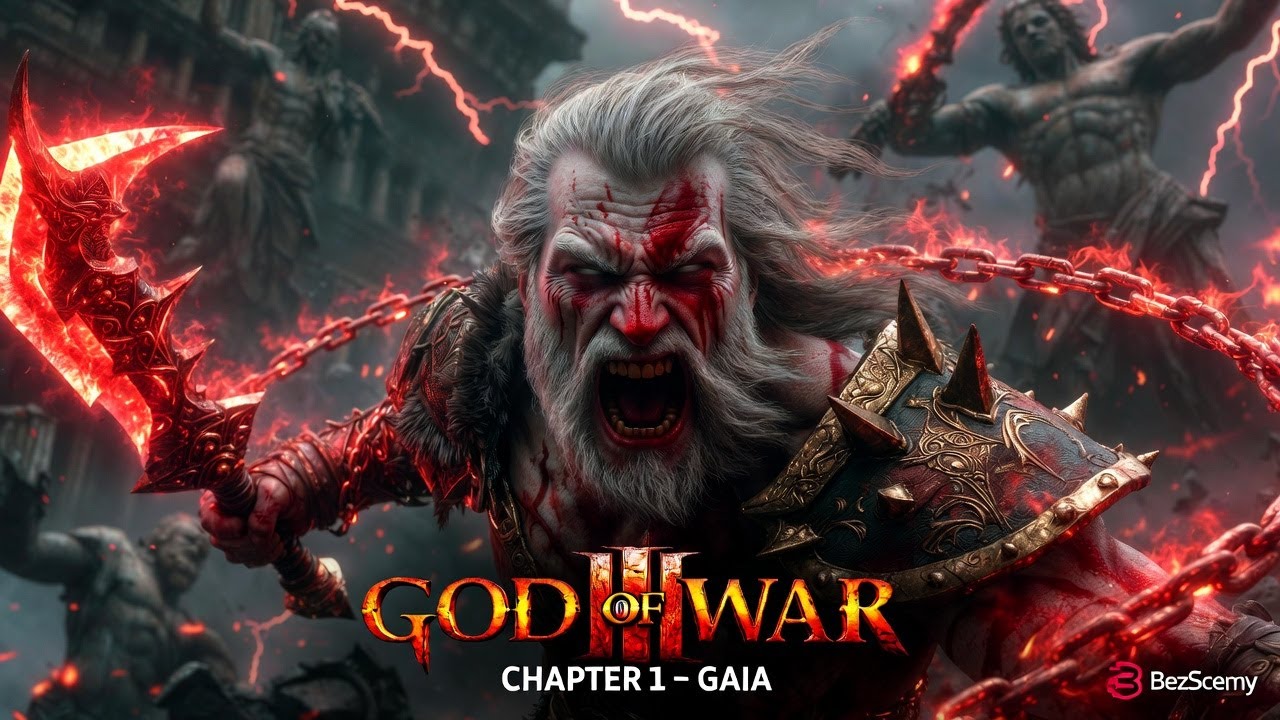God of War III Remastered PS5 &ndash; Chapter 1 Gaia Full Gameplay Walkthrough | Classic Games