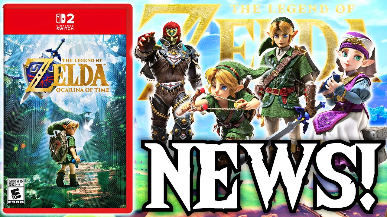 Крупные новости о Zelda: Ocarina of Time УЖЕ СКОРО!