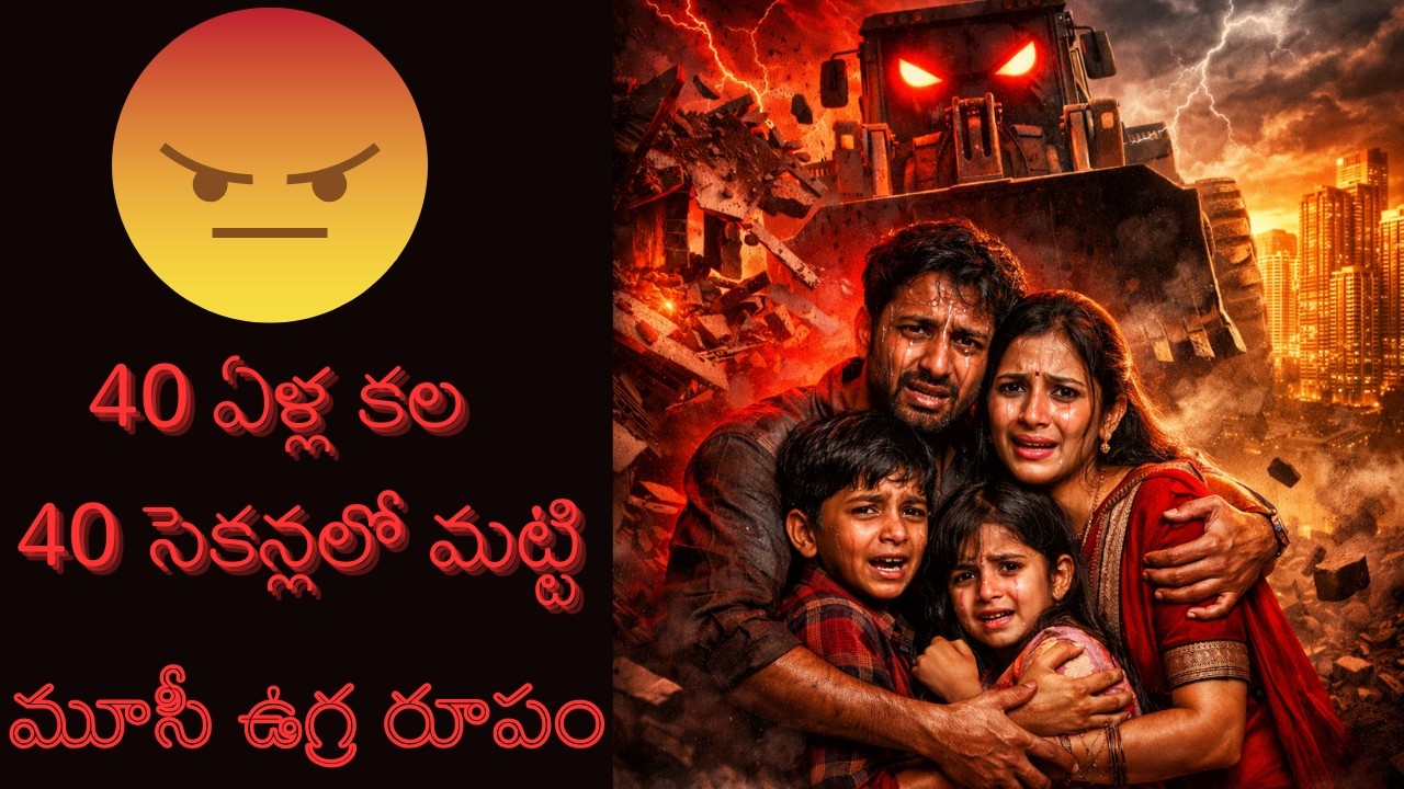 మూసీ మింగేస్తుందా?  మూసీ ప్రాజెక్ట్ నిజ స్వరూపం...
