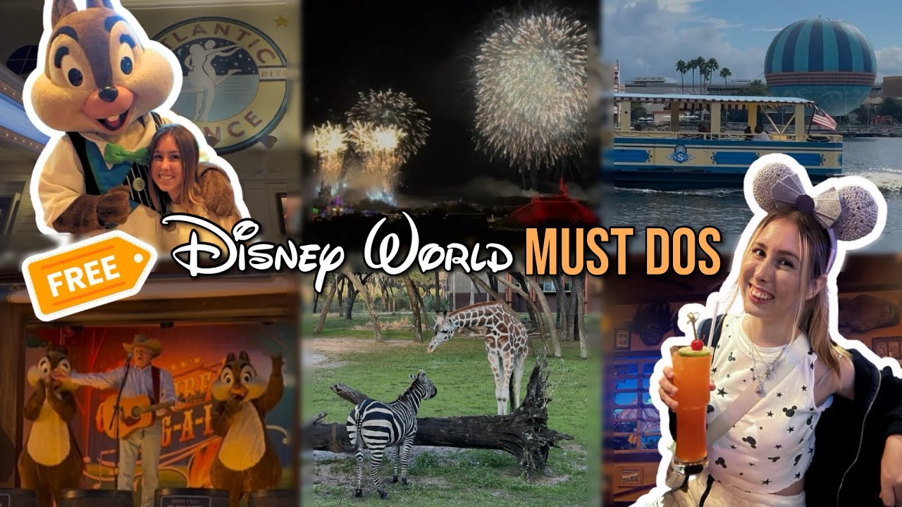 FREE 10 DISNEY WORLD MUST DOS (no park ticket needed!)