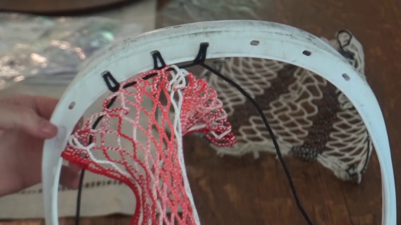 STX Eclipse 2 Goalie Stringing Tutorial Mesh Dynasty