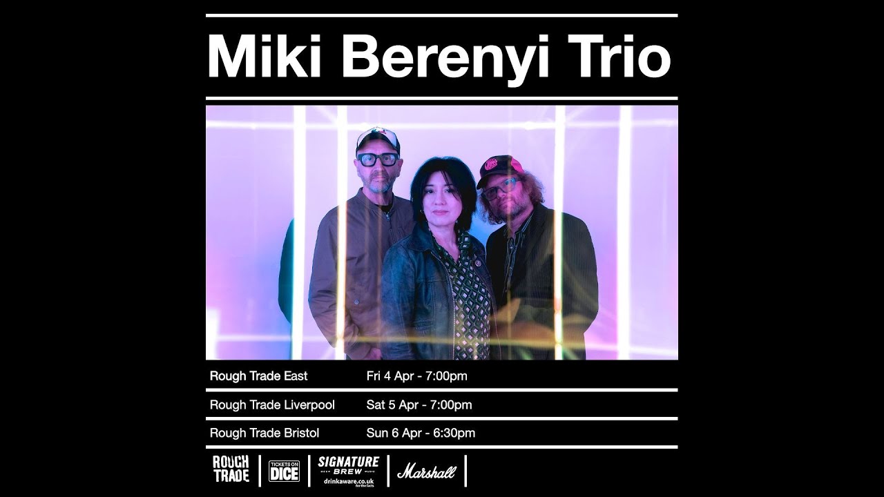 Miki Berenyi Trio live at Rough Trade East, London on Friday 4 April 2025