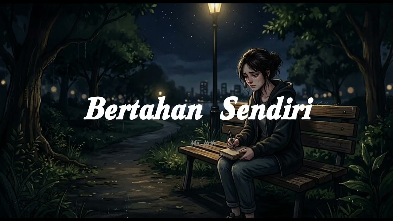 Bertahan Sendiri🎼lirik lagu