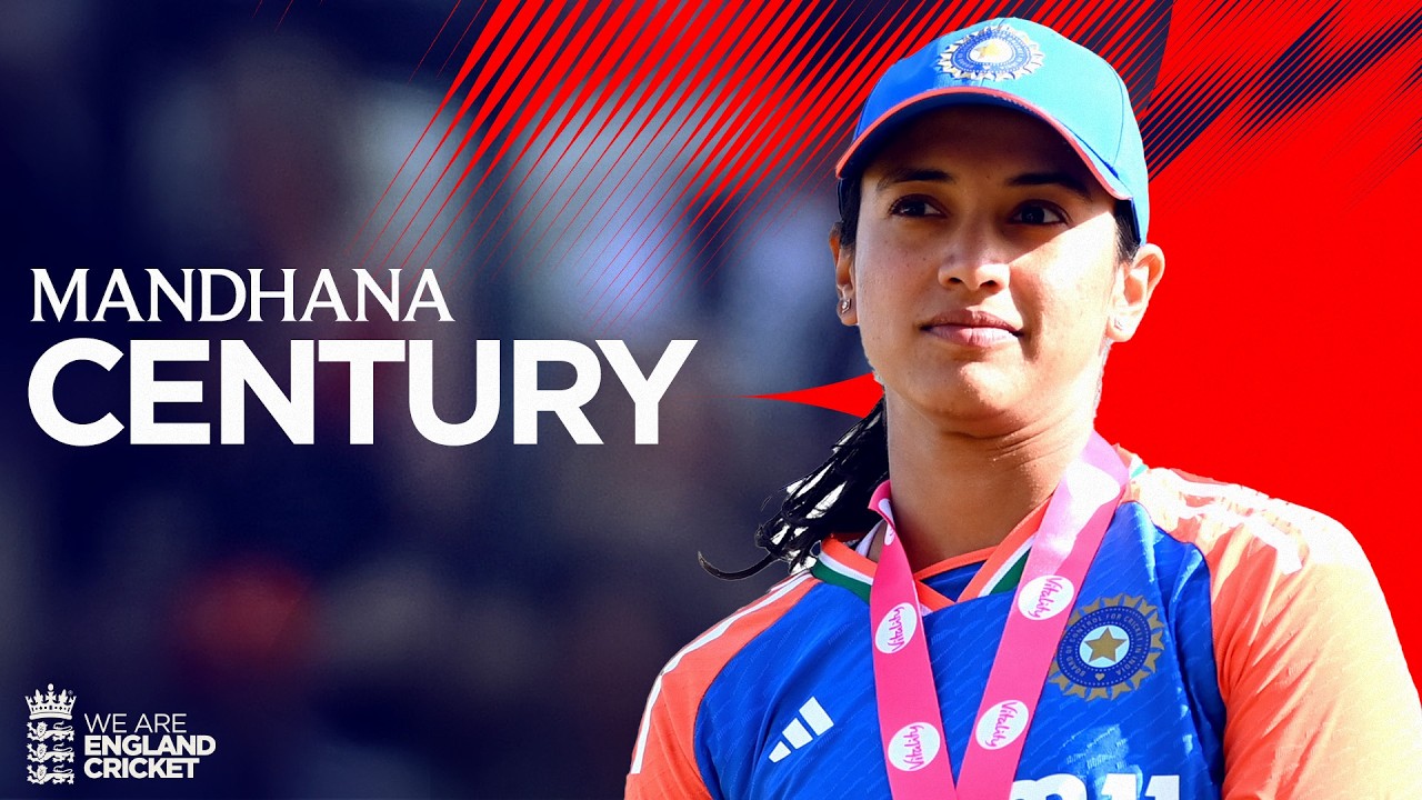Special Innings 👏 | Smriti Mandhana Hits 112 Runs off 62 Balls | England v India