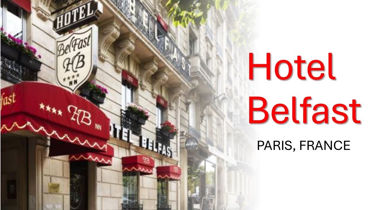 Belfast Hotel Paris, room tour