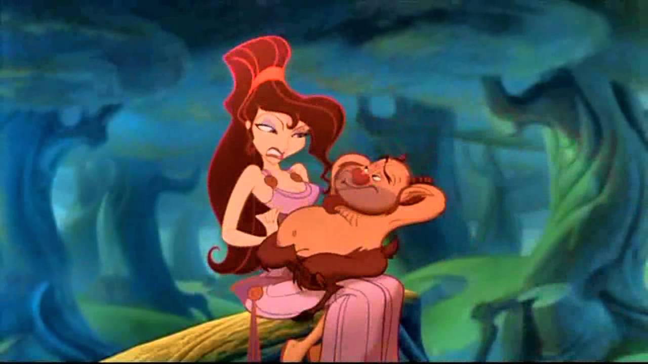 The First meeting between Hercules and Meg(ITALIAN Reverse Scene)