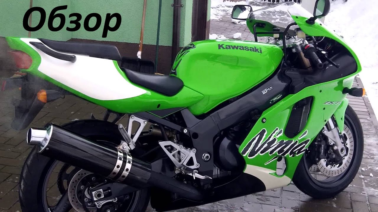 Обзор kawasaki zx7r.Лучший спортбайк для новичка.Top speed