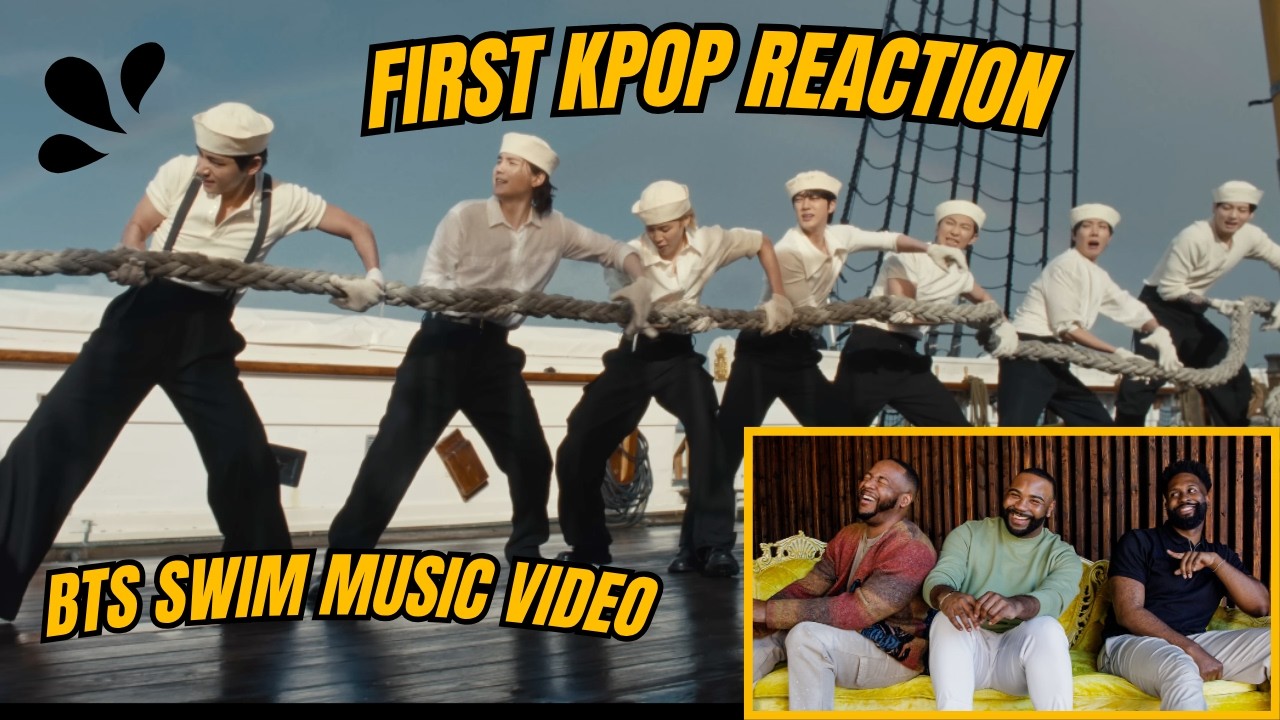 BTS SWIM Music Video REACTION | Our First K-Pop Video Ever | Hell, IDK