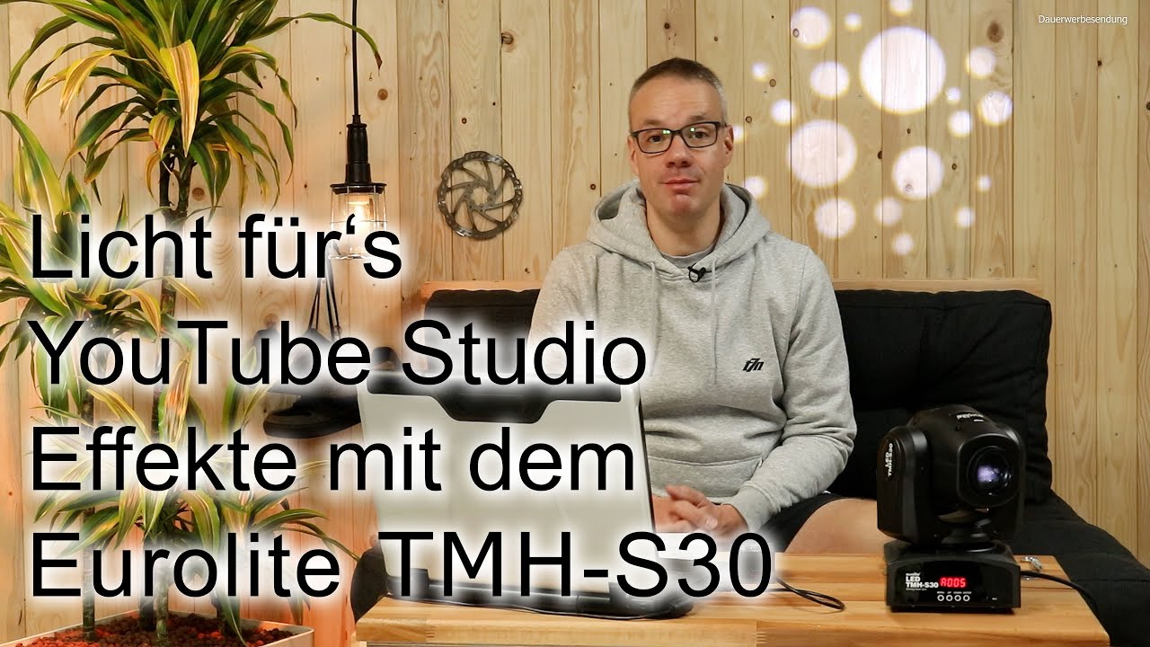 Licht fürs YouTube-Studio // Eurolite TMH-S30