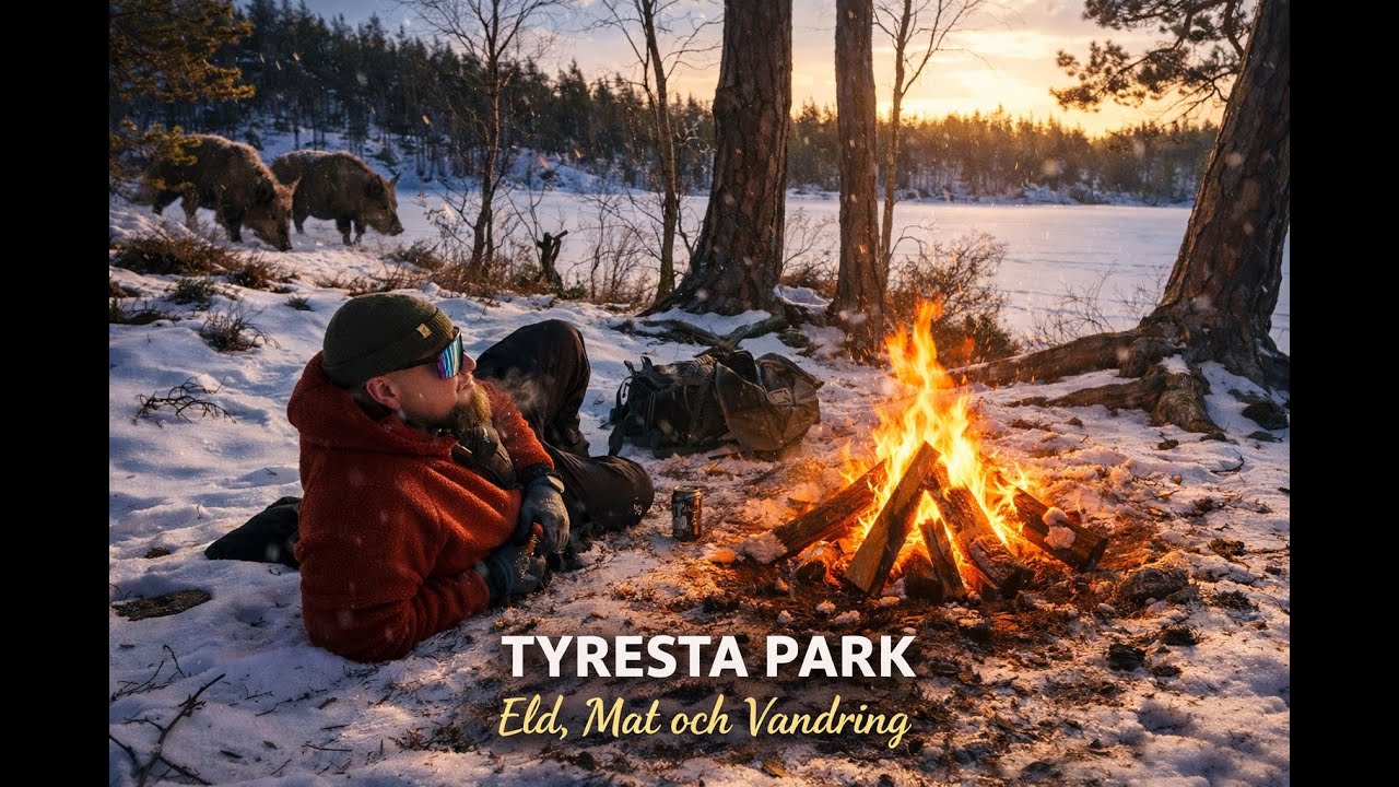 Tyresta Park med Eld, Mat Och Vandring!