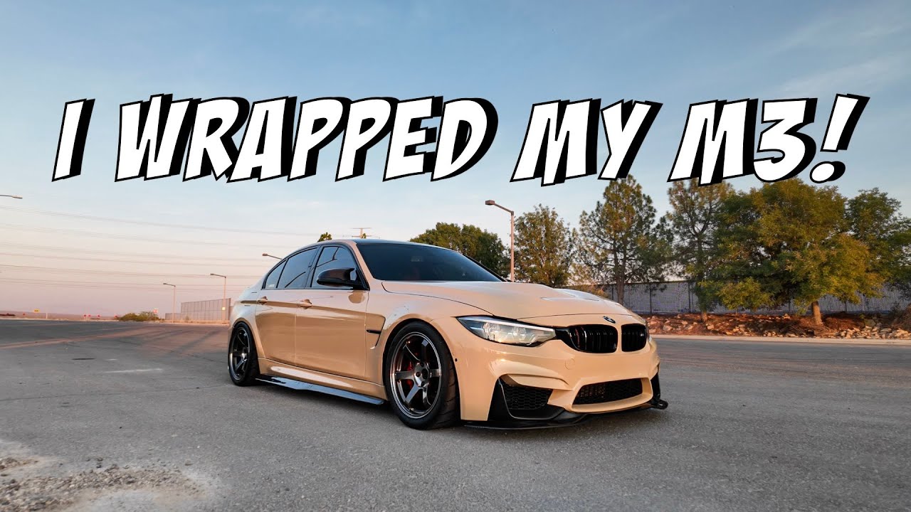 I Wrapped My M3 with NO EXPERIENCE!