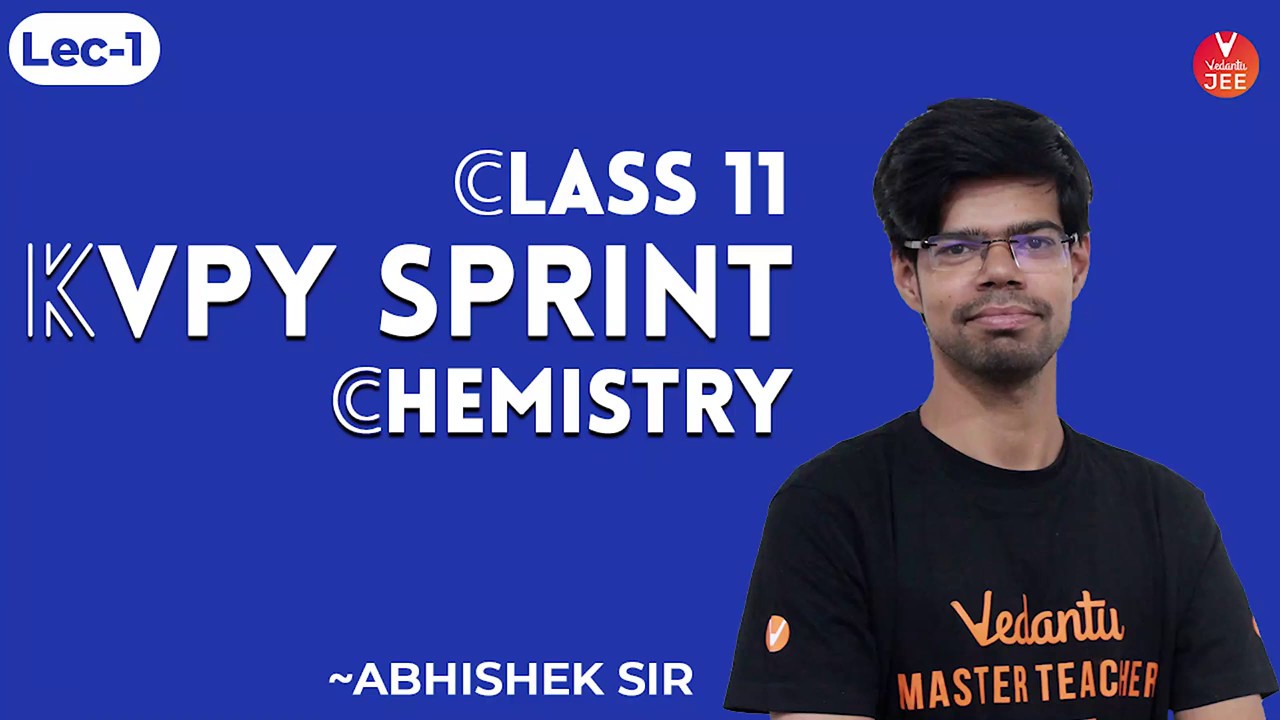 KVPY Sprint Chemistry | KVPY 2019 | KVPY Preparation Tips | KVPY SA | KVPY Exam 2019 | Vedantu KVPY