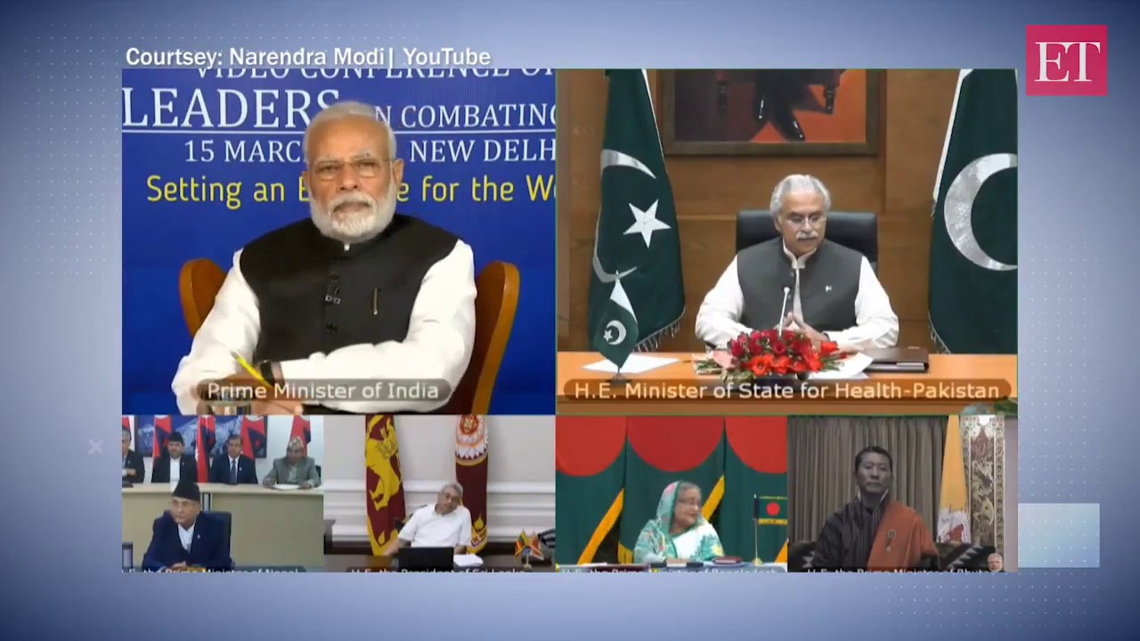 Zafar Mirza raises Kashmir issue SAARC video conference | Pakistan health minister
