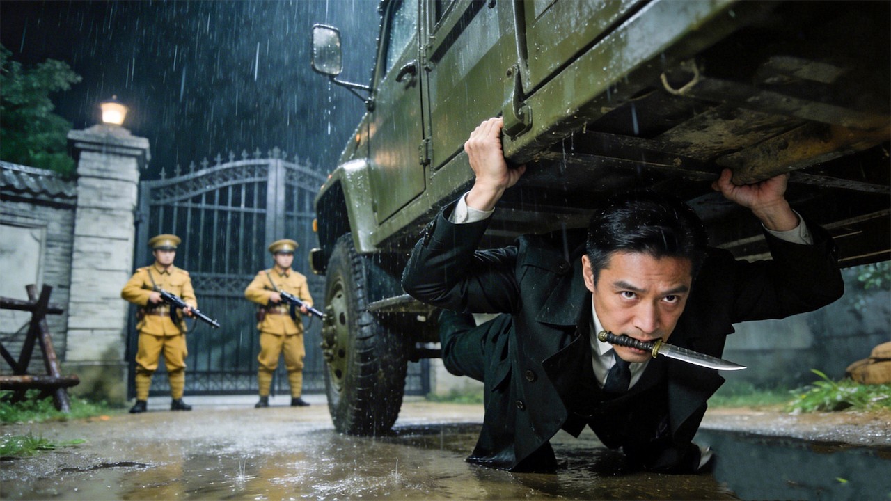 【最新悬疑电影】最强特工藏身车底，潜入敌营血洗监狱，营救战友越狱! #電影 #刑侦 #movie #大陆剧 #film