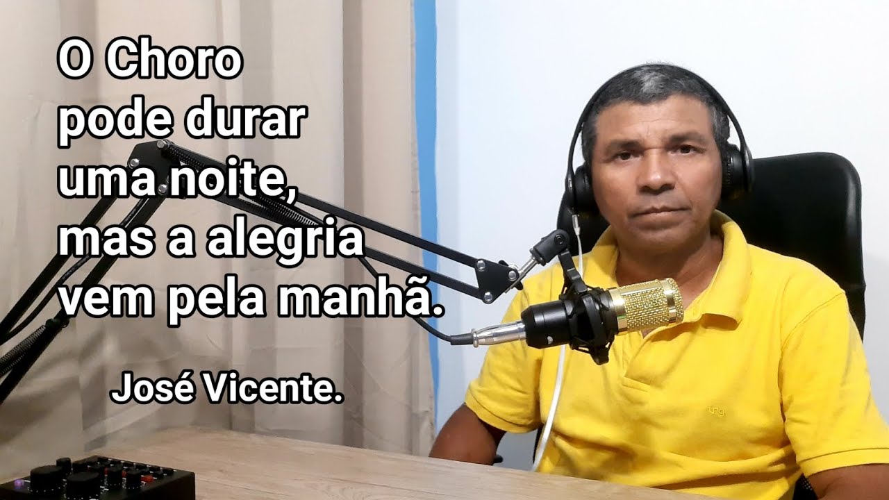 O Choro pode durar uma noite, José Vicente. 
