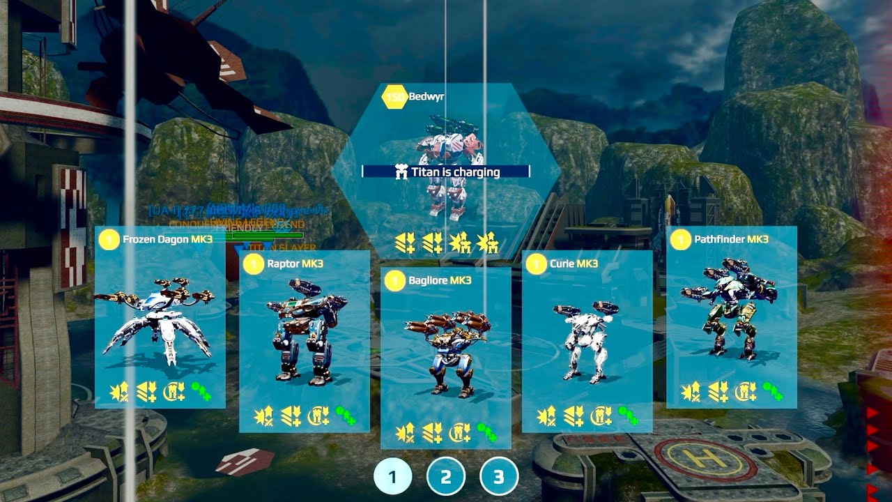 War Robots: Will the NERF destroy them? | Curie, Pathfinder, Bersaglier & Bedwyr Gameplay