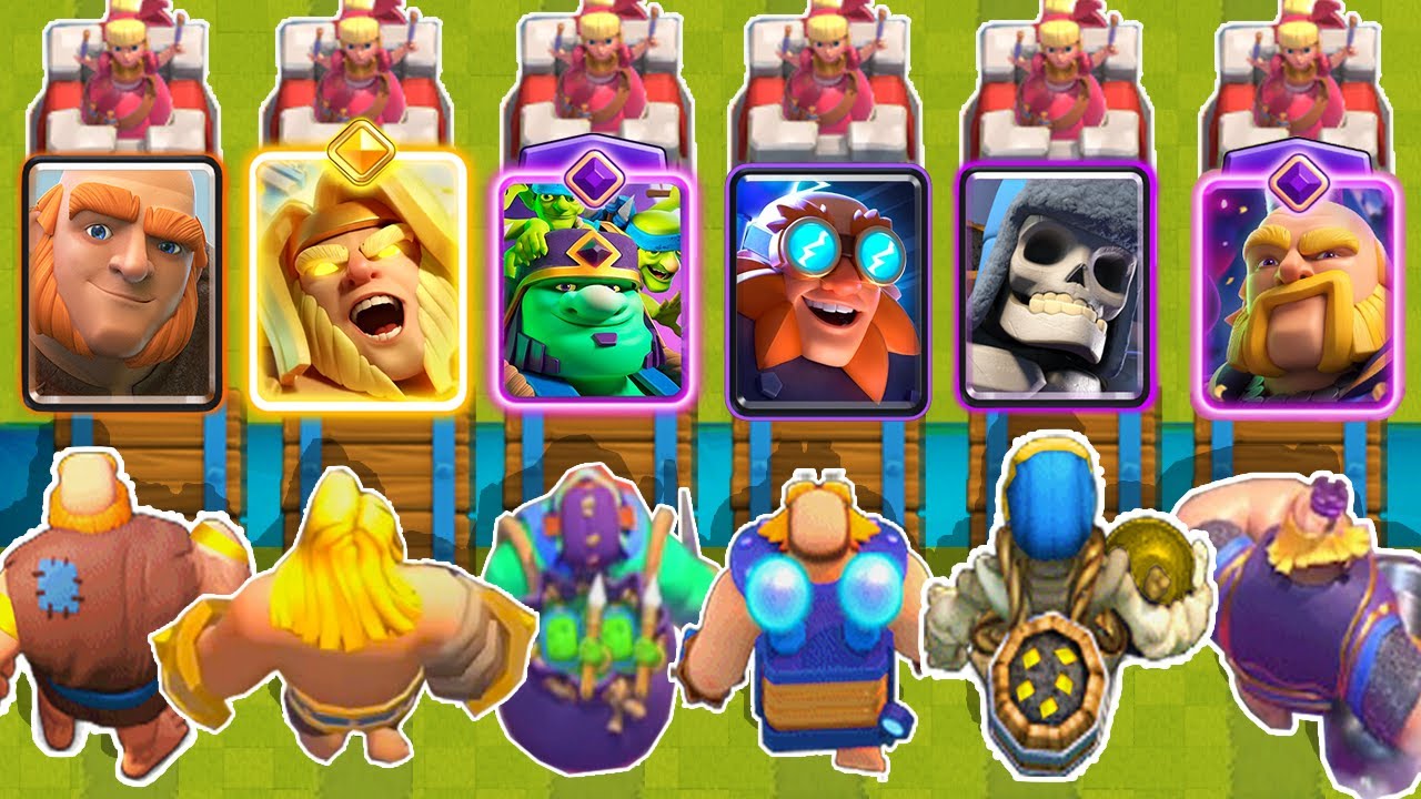 WHICH IS THE BEST GIANT? | NEW HERO GIANT | Clash Royale