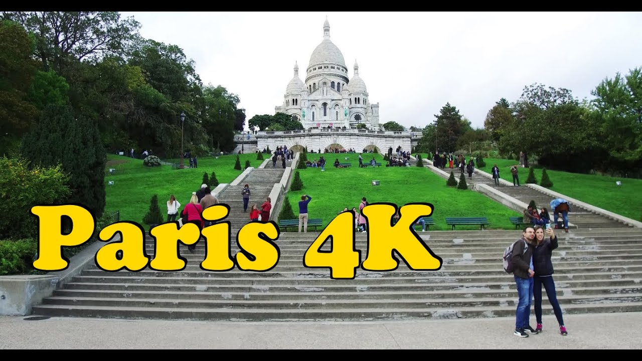 Walk around Paris France. [4K] Montmartre. Anvers - Sacré Cœur - Place Dalida.