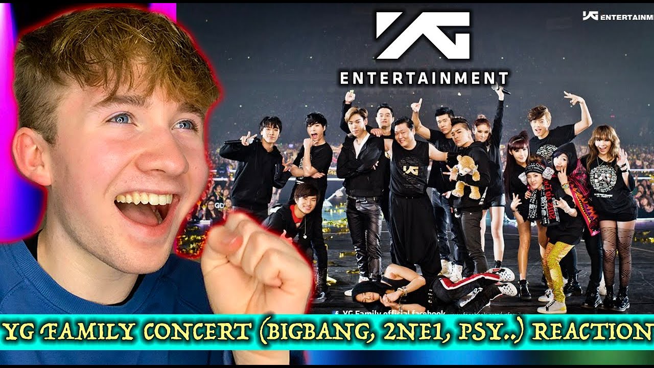YG FAMILY CONCERT 'GO AWAY + GANGNAM STYLE + FANTASTIC BABY' REACTION (BIGBANG, 2NE1, WINNER...)