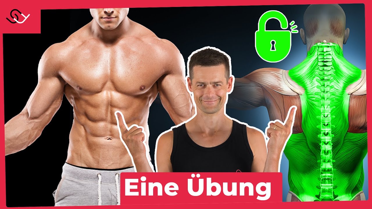 Bauch trainieren & ganzen Rücken dehnen - Mach diese Übung