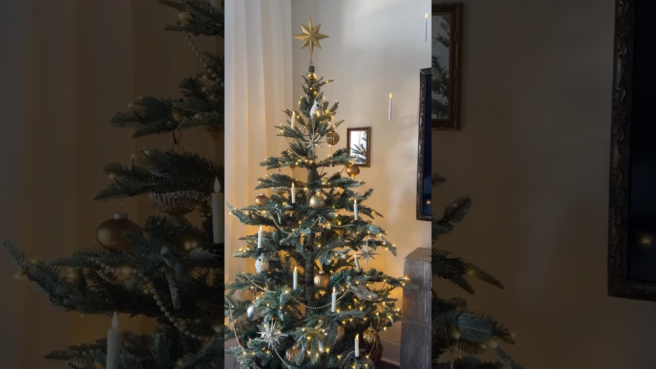 Christmas is here! #christmastree #christmasdecor #kingofchristmas #gifted