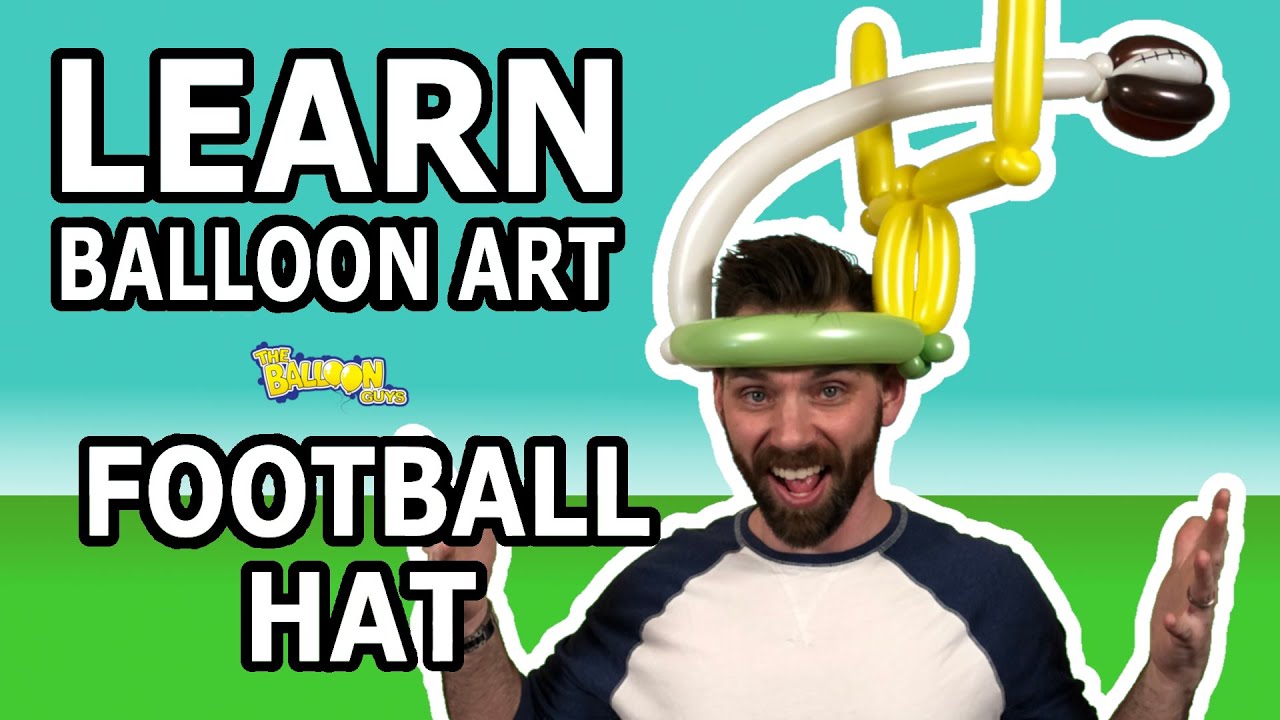 Football Field Goal Hat Balloon Twisting Tutorial | The Balloon Guys