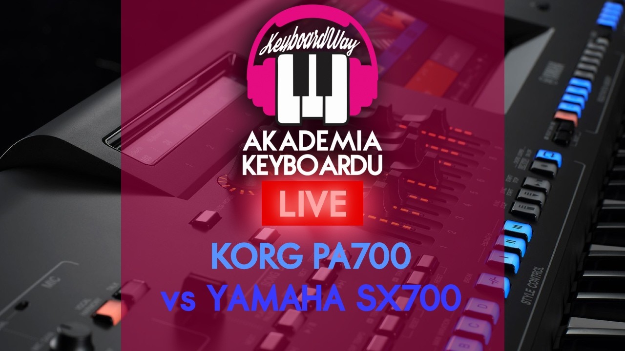 KORG PA700 vs YAMAHA SX700 - Comparison ! Co wybrać? Porównanie brzmień i stylów LIVE