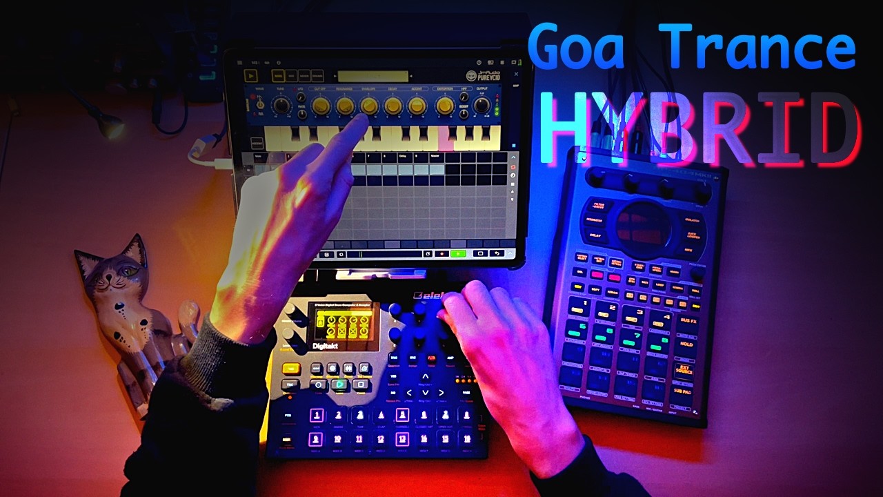 Jamuary 2026 #23 - Goa Trance: Hybrid / Digitakt, Drambo, Pure Acid, SP-404 MKII