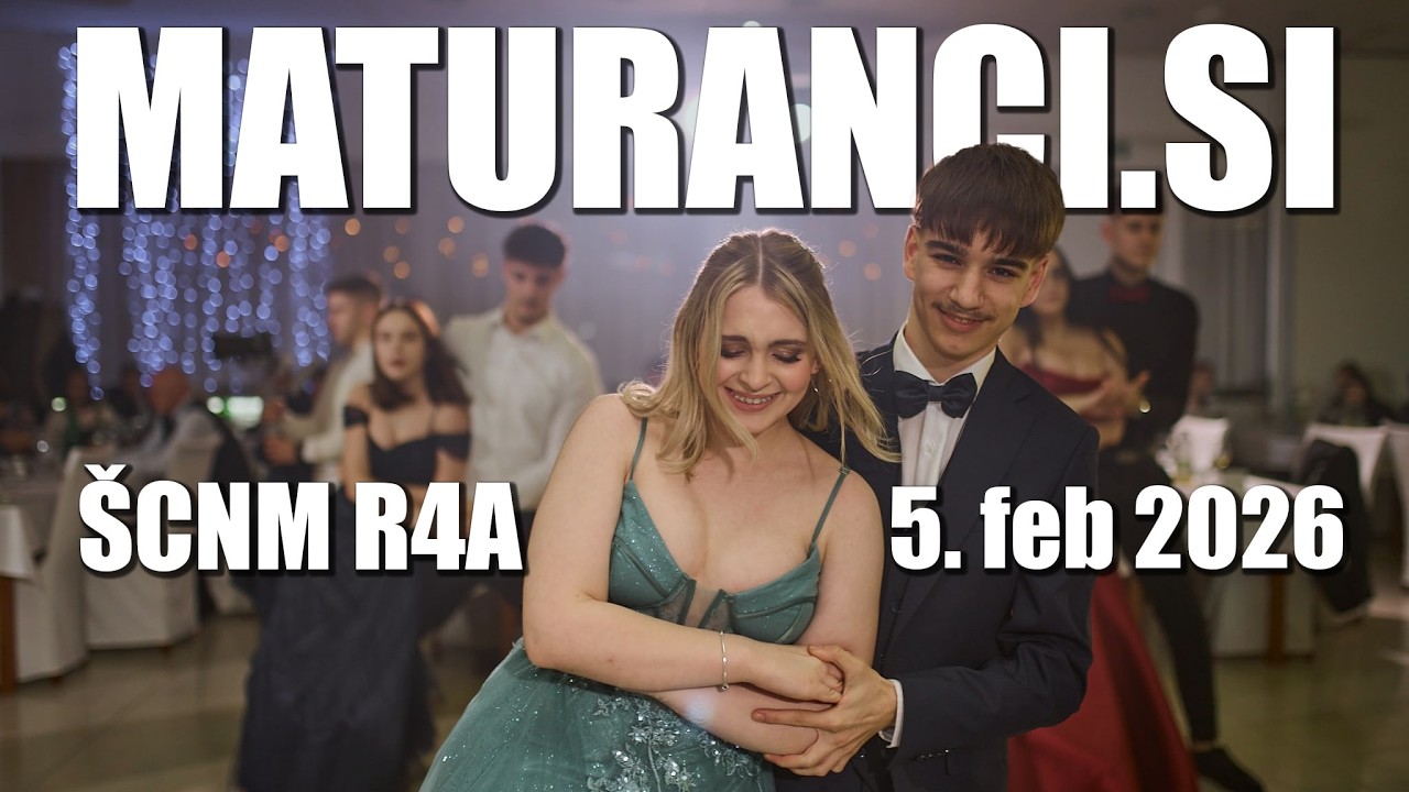 Maturantski Ples ŠCNM R4A - 5. februar 2026