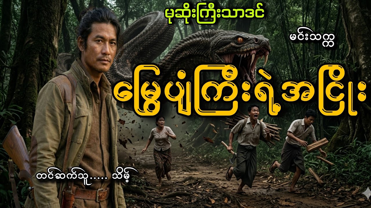 #မုဆိုးကြီးသာဒင်နဲ့မြွေပျံကြီးရဲ့အငြိုး#သိမ့် #မင်းသက္က